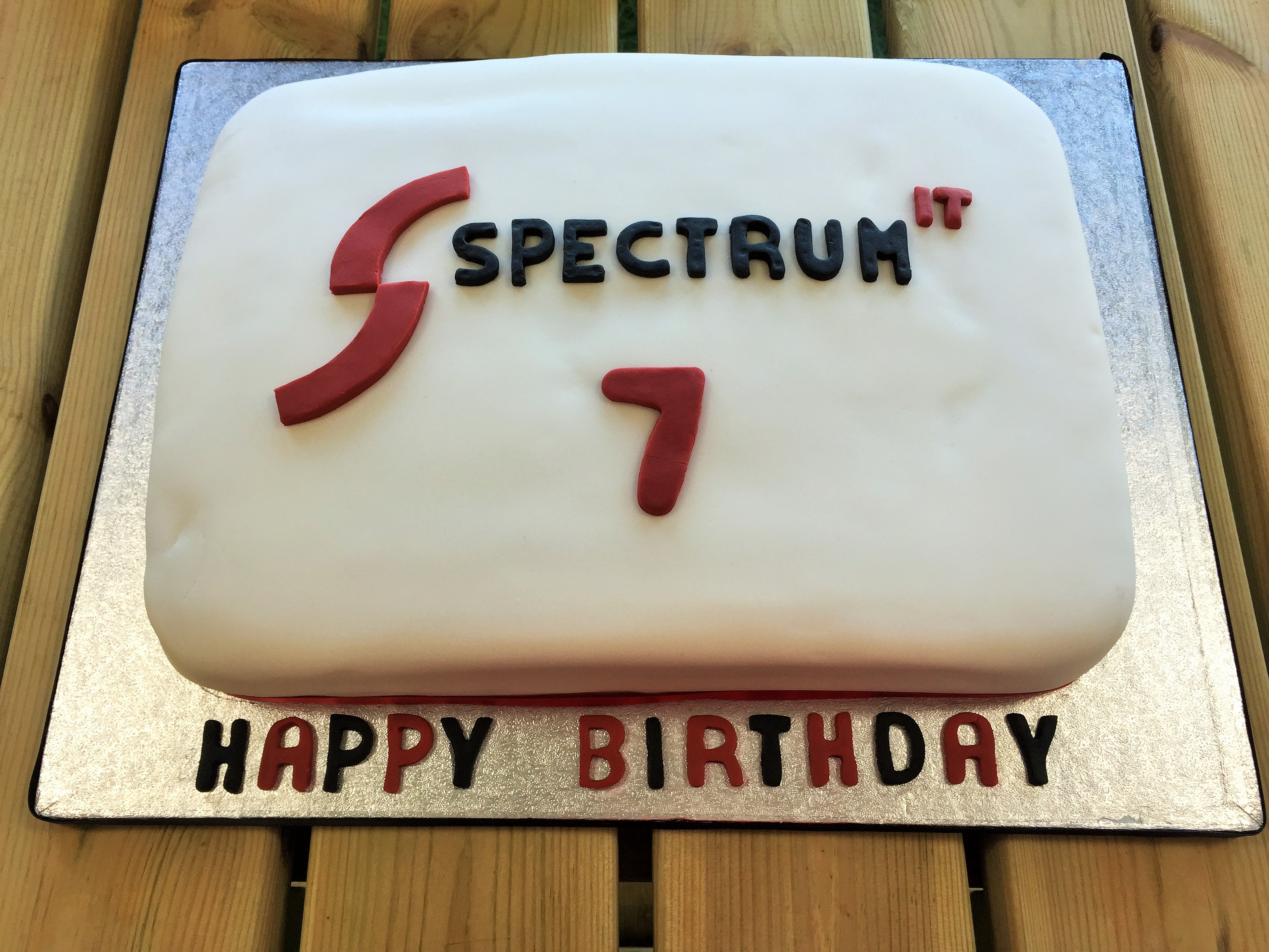 Spectrum IT 7th Birthday Cake